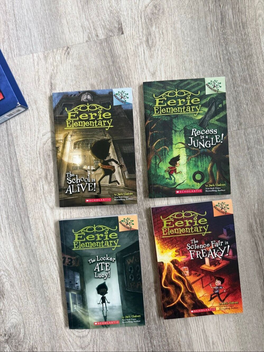 Eerie Elementary Books 1-4 Box Set Scholastic Branches Early Chapter Books